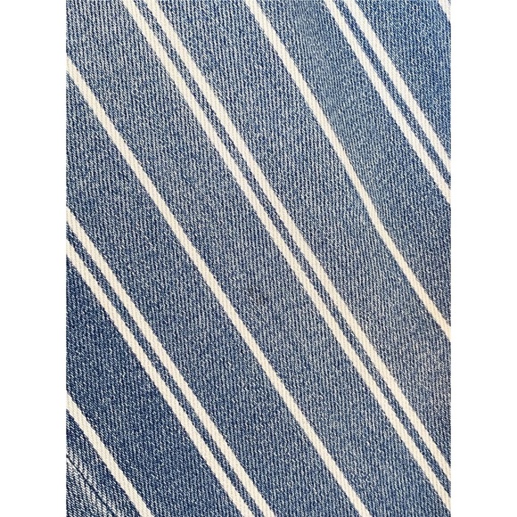 Gap High Rise Striped Mom Denim Straight Leg Jean, Blue‎ - Size 4 - Picture 12 of 12